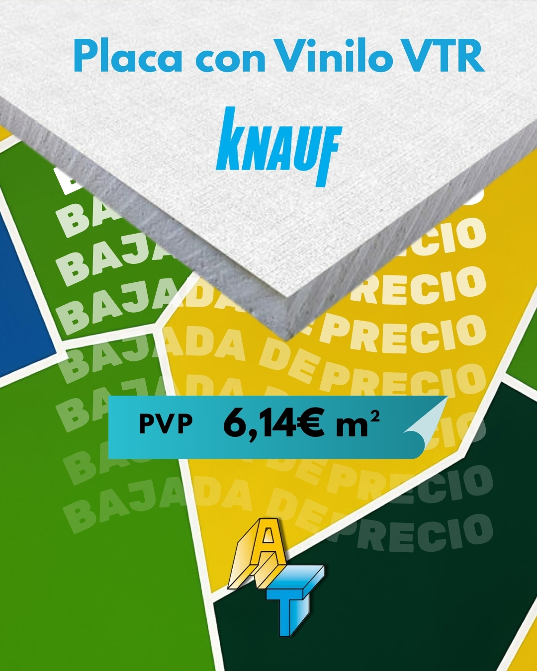 Nuevo precio único para las Placas Vinilo Knauf VTR