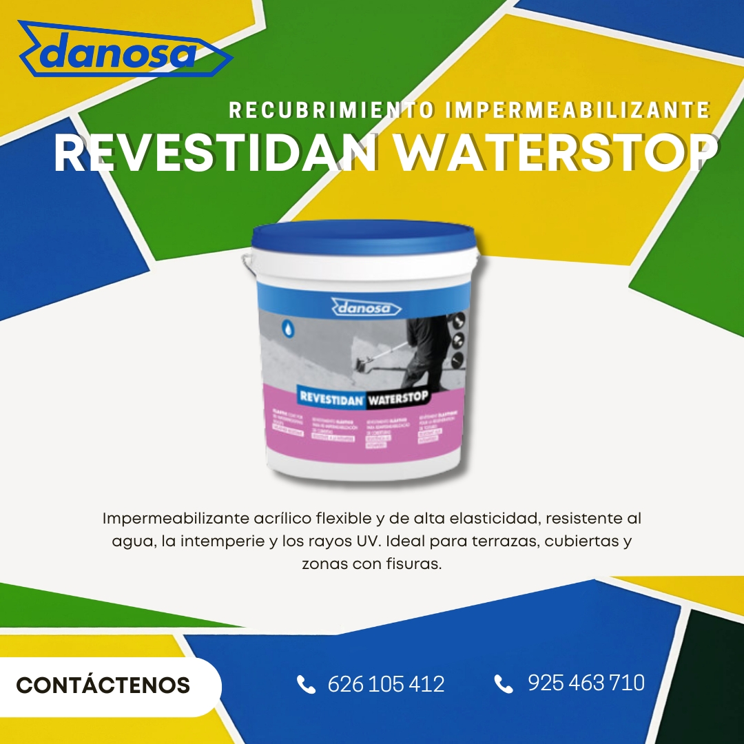 REVESTIDAN WATERSTOP: La solución eficaz para proteger terrazas y cubiertas