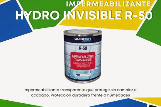 Quiadsa R-50: impermeabilización transparente y eficaz